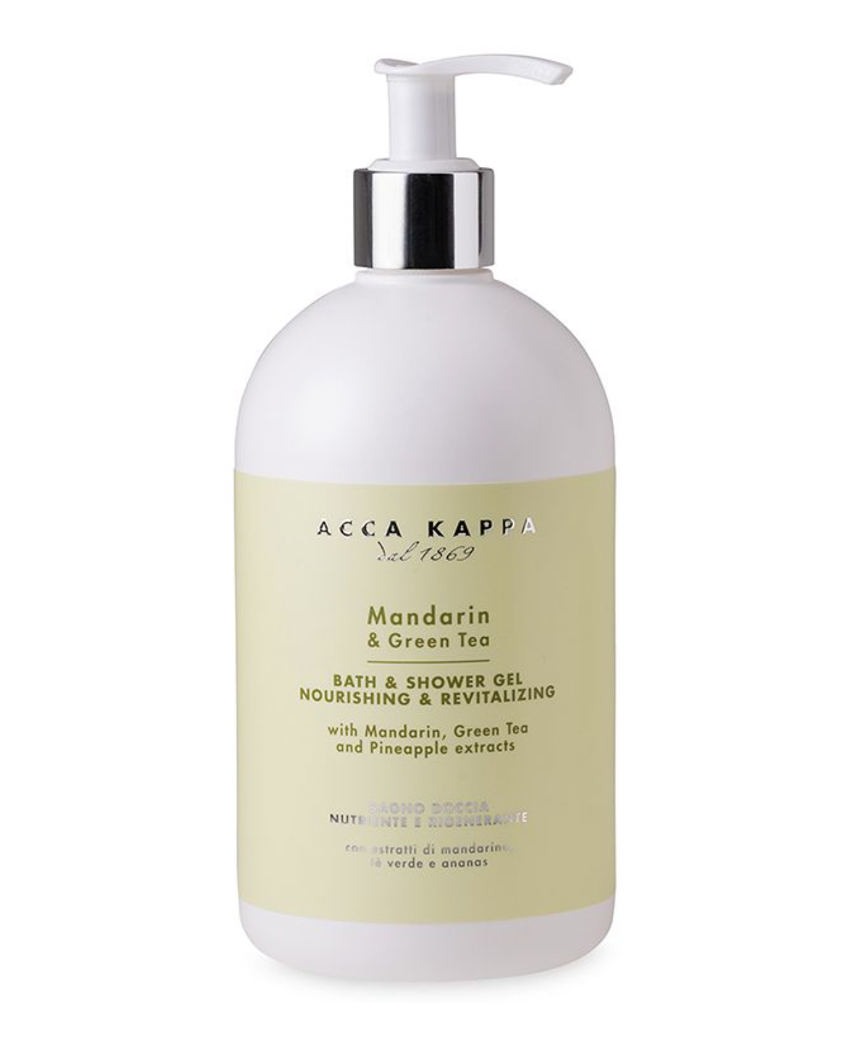 ACCA KAPPA - MANDARIN & GREEN TEA - Sprchový gel  500 ml